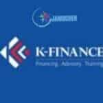 The image shows K-FINANCE logo, Jobs in Tanzania