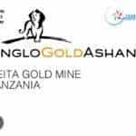 Image shows geita gold mine logo: Geita Gold Mine Limited 