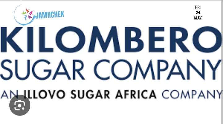 Image shows Kilombero Sugar Company logo, Maintenance worker Production Foreman Frontend, Plan Boiler Jobs in Tanzania